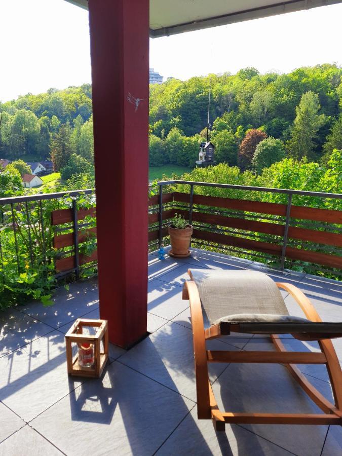 Ferienwohnung Rhododendron - Natur Pur Am Highwalk โรเทนบวร์ก อัน แดร์ ฟุลดา ภายนอก รูปภาพ